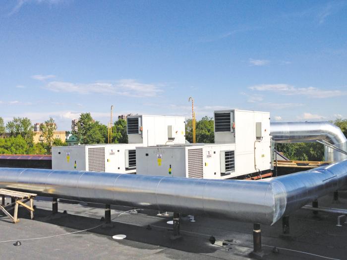 Roof-top CF-GAS per il Centro commerciale ASSTOR WEST