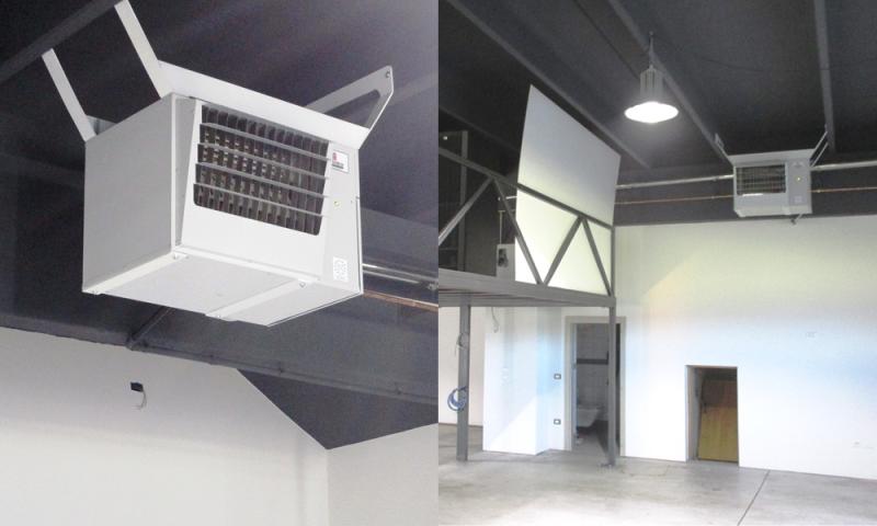 Tecnoclima - Heating of the commercial site
