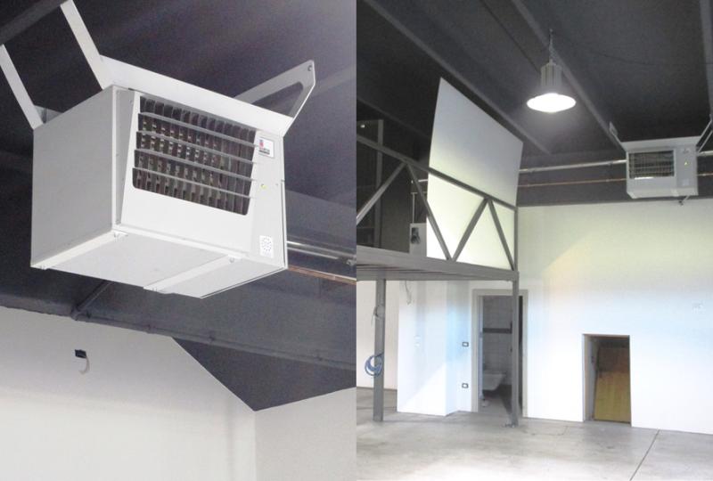 Tecnoclima - Heating of the commercial site with PMX