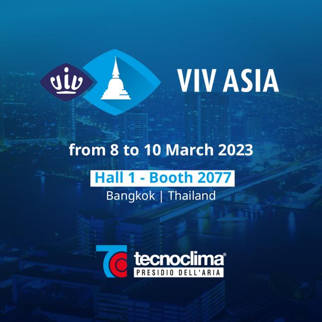Tecnoclima at VIV ASIA from 8 to 10 March 2023