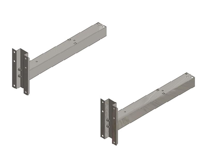 Pair of support brackets - Tecnoclima spa