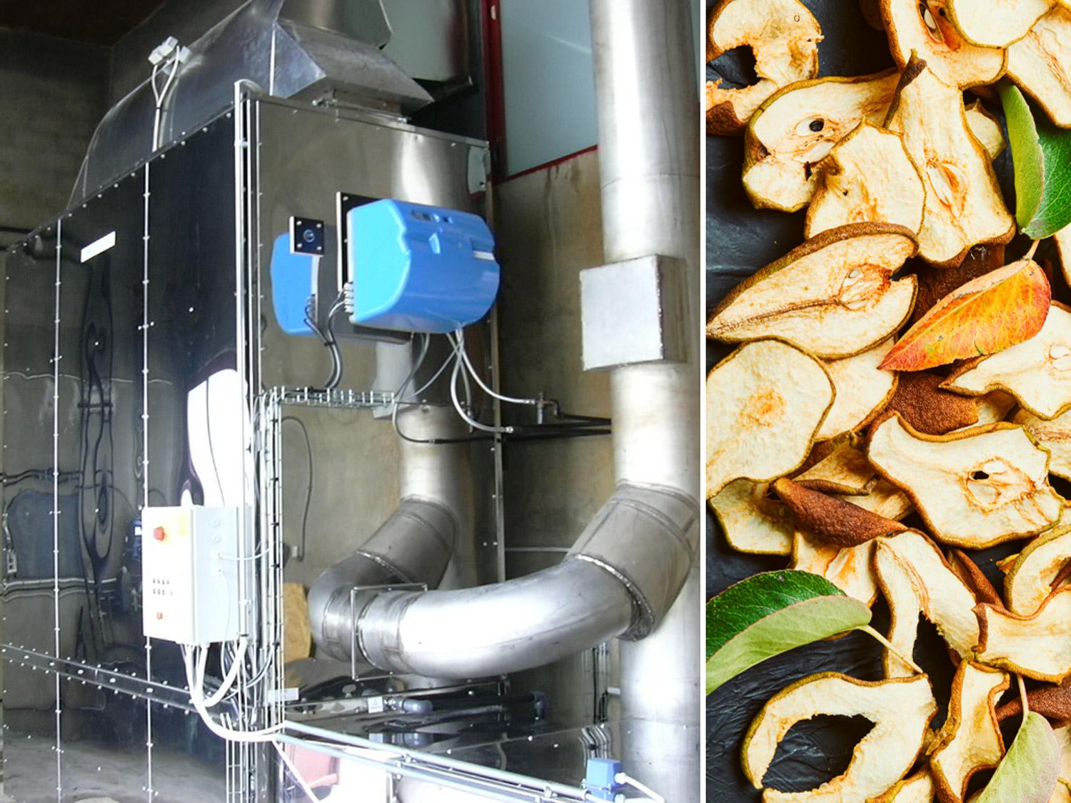 Generatore aria calda per camere di essiccazione Tecnoclima