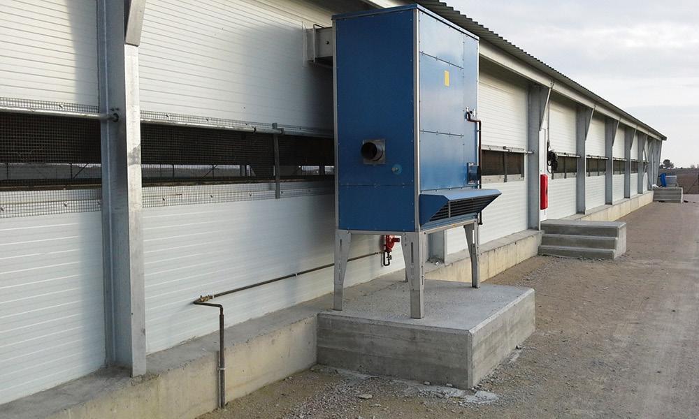 Tecnoclima - Heating in poultry breeding