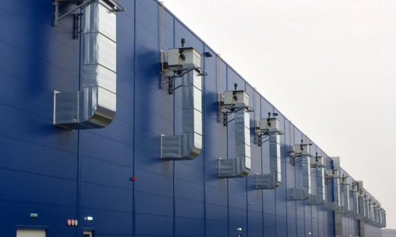 Tecnoclima - Heating of logistics warehouses with UT/K
